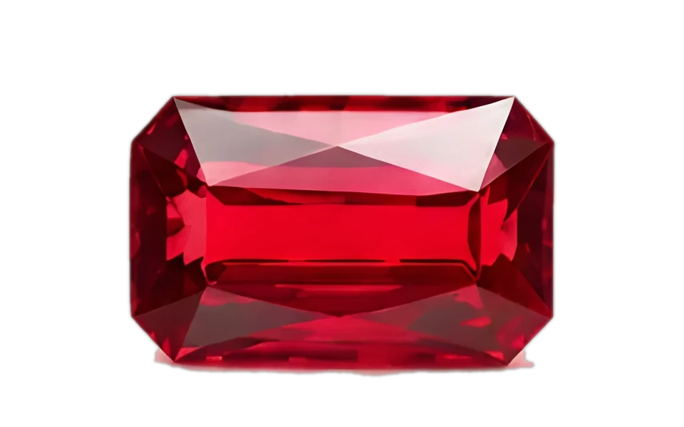 [1526] Rubin, 7,06 ct, Radiant-Schliff